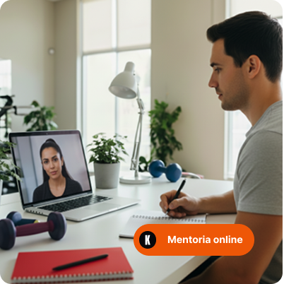 Sessão de mentoria online
